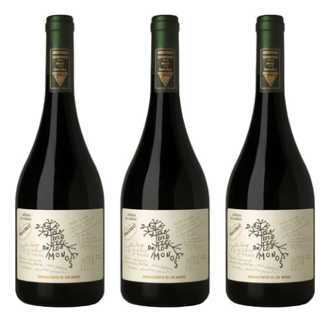 Vino Descendientes De Los Monos Musica De Loicas 750 Ml. X 3