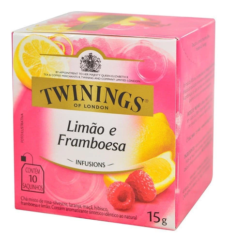 Twinings Limon Y Frambuesa 10 Unidades - comprar online