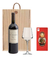 Caja Regalo Dv Catena Tinto 750 Ml + Copa + Choco Mamuschka