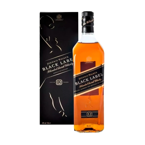 Whisky Johnnie Walker Black Label 1000 Ml - comprar online
