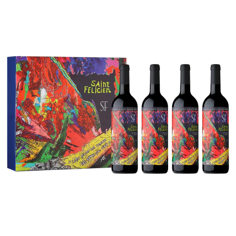 Saint Felicien Malbec Garnacha Tributo Luis F Noe Caja X 4 - comprar online