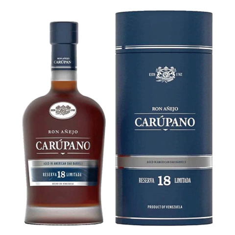 Ron Carupano 18 Reserva Limitada Origen Venezuela 750 Ml - comprar online