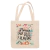 Ecobag Algodão Cru Frases Gospel Floresça Arte 132G
