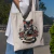 Ecobag Premium Algodão Cru Gatinho Old School Tattoo Mística B17.1 - comprar online