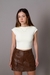 Cropped Hannah - Vanilla - comprar online