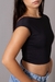 Cropped Hannah - Preto na internet
