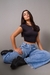Cropped Hannah - Preto - Zule’s