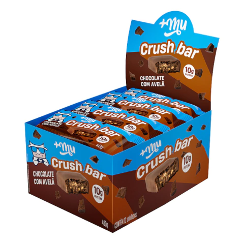 BARRINHA CRUSH BAR SABOR AVELA 12 und x 40g +MU