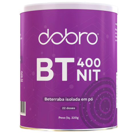 BT 400 NITRATO BETERRABA EM PÓ VEGANO 220gr - DOBRO