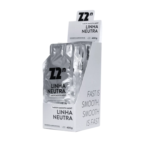 CARBO ENERGY GEL Z2N SMOOTH MINT DISPLAY C/ 10 un x 40g - Z2 FOODS