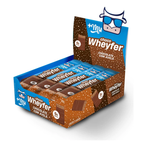 CHOCOWHEYFER SABOR CHOCOLATE COM AVELA C/ 12 und x 25g +MU