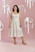 VESTIDO MIDI CINTURA BAIXA na internet