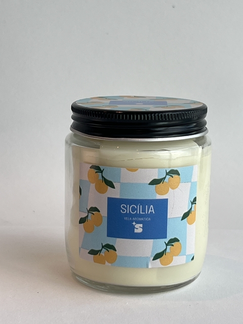 Sicília - Vela aromática 190g