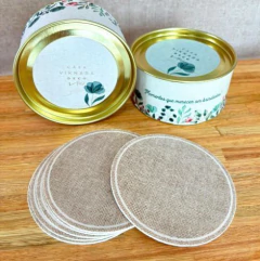 Posavasos yute x6