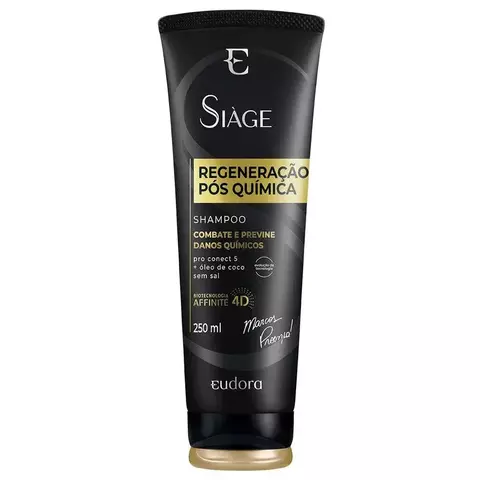 SHAMPOO SIÀGE REGENERAÇÃO PÓS QUÍMICA - EUDORA - 250ml