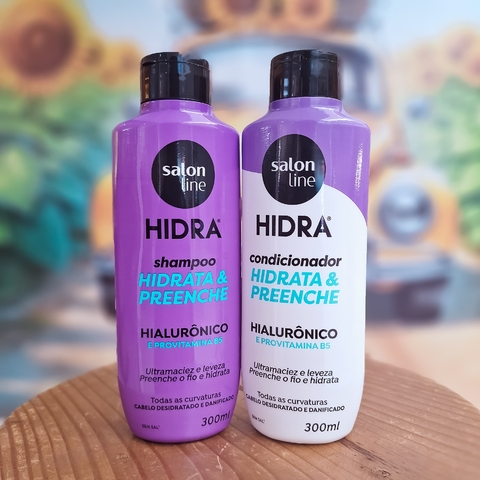 Kit Salon Line Hidra Hialurônico Shampoo + Condicionador 300ml
