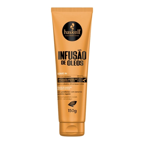 LEAVE IN INFUSÃO DE ÓLEOS - HASKELL - 150g