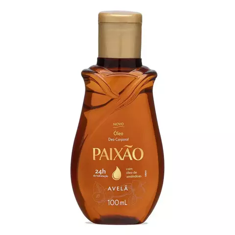OLEO CORPORAL AMÊNDOAS COM AVELÃ - PAIXAO - 100ml