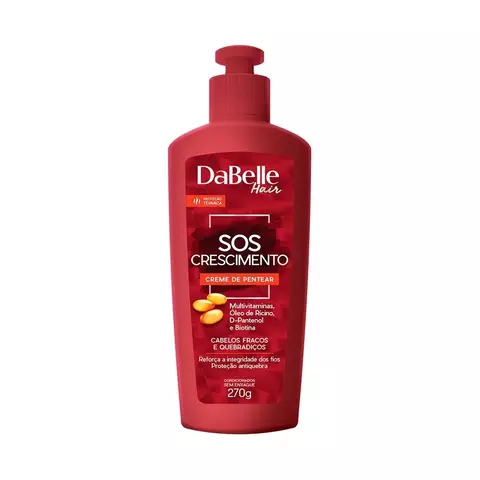 CREME P PENTEAR SOS CRESCIMENTO - DABELLE HAIR - 270g