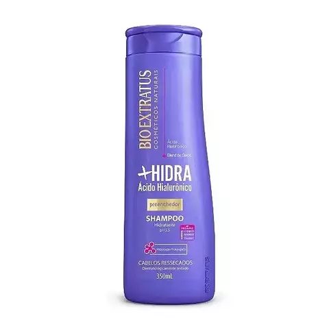 SHAMPOO + HIDRA ÁCIDO HIALURÔNICO - BIO EXTRATUS - 350ml