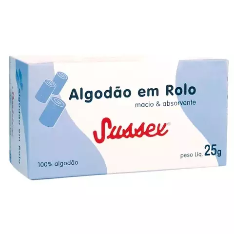 ALGODÃO EM ROLO - SUSSEX - 25g