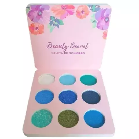 PALETA DE SOMBRAS BEAUTY SECRET - LUISANCE - 9 SOMBRAS
