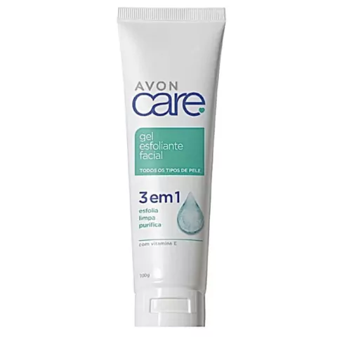 GEL ESFOLIANTE FACIAL 3 EM 1 - AVON - 100g