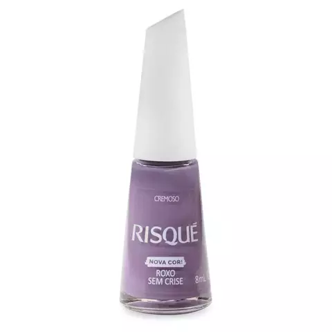 ESMALTE ROXO SEM CRISE - RISQUÉ - 8ml