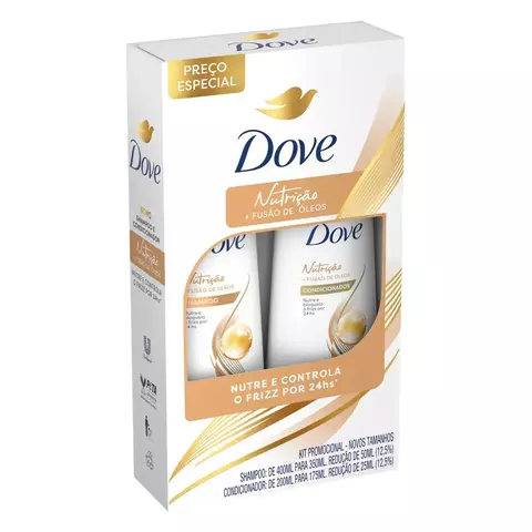 COMBO SHAM+COND NUTRICAO - DOVE - KIT