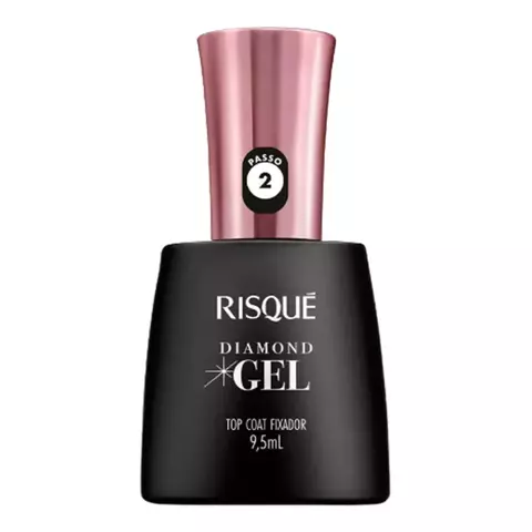 ESMALTE GEL TOP COAT DIAMOND - RISQUÉ - 9,5ml