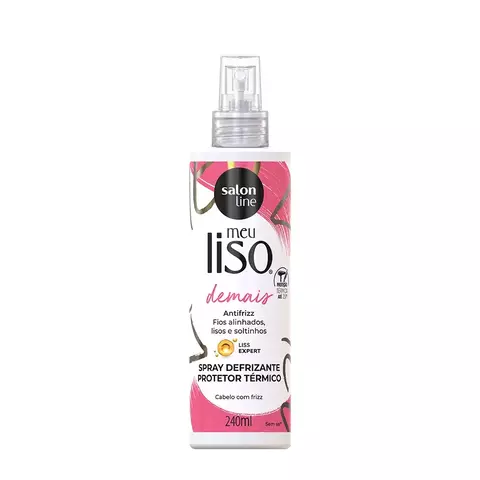 SPRAY TÉRMICO MEU LISO PROTETOR TERMICO DEMAIS - SALON LINE - 240ml