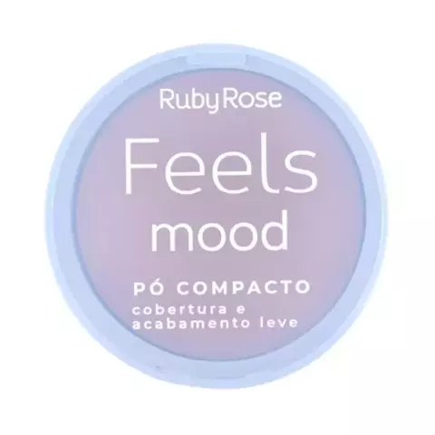 PÓ COMPACTO FEELS MOOD HB8555 ME 120 - RUBY ROSE - 10g