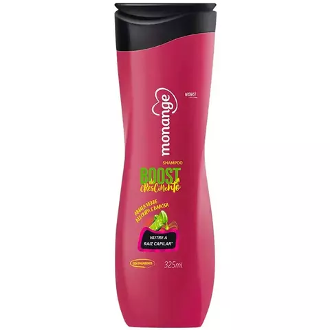SHAMPOO BOOST DE CRESCIMENTO - MONANGE - 352ml