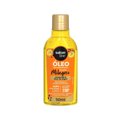 ÓLEO DE TRAT MULTY MILAGRES MARACUJÁ - SALON LINE - 50ml