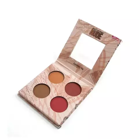 QUARTETO DE SOMBRAS NUDE B00182 - LUDURANA - UN