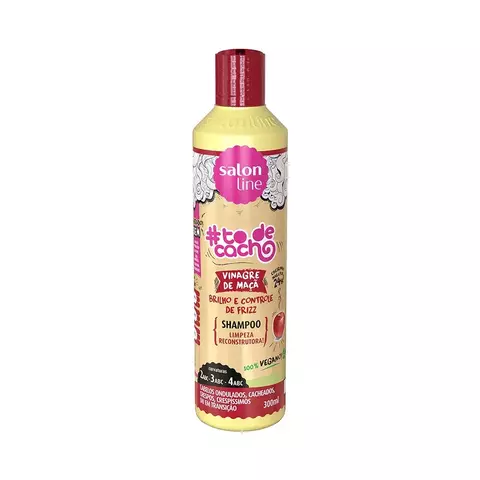 SHAMPOO #TDC VINAGRE DE MAÇA - SALON LINE - 300ml