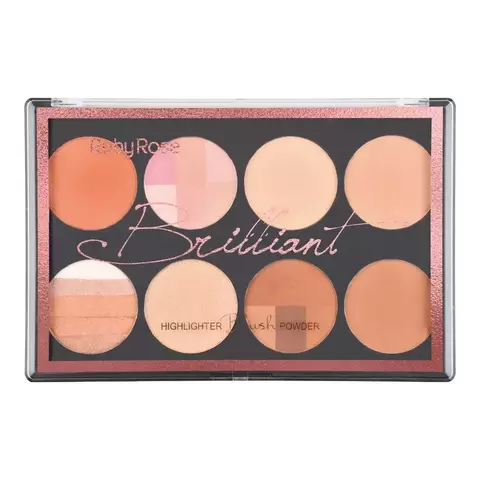 PALETA BRILLIANT HB7231 - RUBY ROSE - 44g