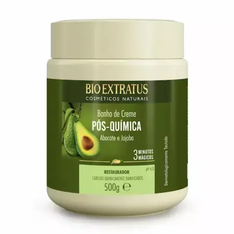MÁSCARA CAPILAR PÓS QUÍMICA - BIO EXTRATUS - 500g