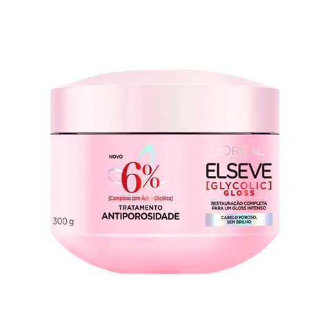 Máscara Glycolic Gloss - ELSEVE - 300g