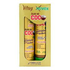 COMBO SHAM+COND ÓLEO DE COCO - NOVEX - KIT