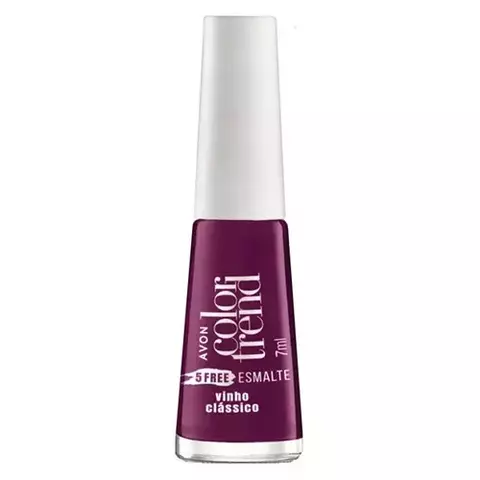 ESMALTE COLOR TREND VINHO CLÁSSICO - AVON - 7ml