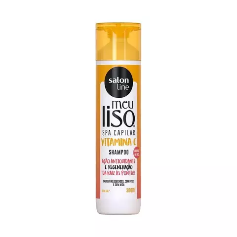 SHAMPOO MEU LISO VITAMINA C - SALON LINE - 300ml