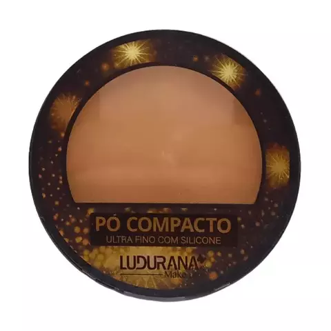 PÓ COMPACTO ULTRA FINO C SILICONE N°02 - LUDURANA - 8g