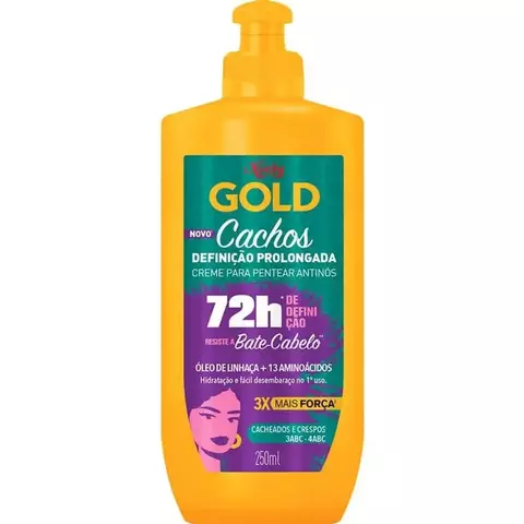 CREME P PENTEAR CACHOS PROLONGADOS 72H - NIELY GOLD - 250ml