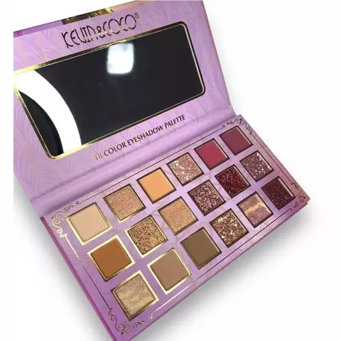 PALETA DE SOMBRAS EASY TO BLEND 18 CORES - KEVIN&COCO