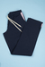 Lisboa pantalón azul con rosa - comprar online