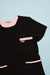 Madrid chaqueta negra con rosa - comprar online