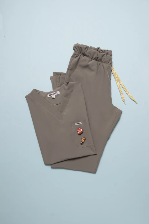 Napoli chaqueta Gris perla