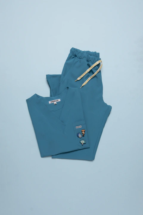 Madrid pantalón petroleo soft liso