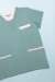 Madrid pantalón Menta con rosa - comprar online